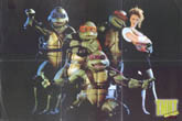Бонусный постер №2 для ограниченного издания сингла "Partners In Kryme" - "Turtle Power"